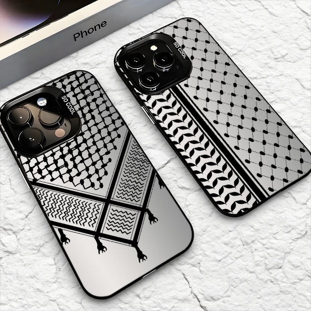 Phone Cases Iphone 13 - Funda para Teléfono Keffiyeh P-Palestine para