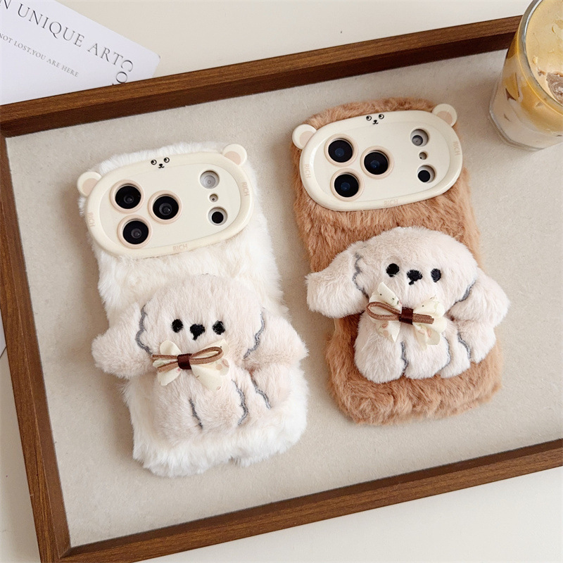 Phone Cases Iphone 13 - Funda de teléfono de felpa esponjosa