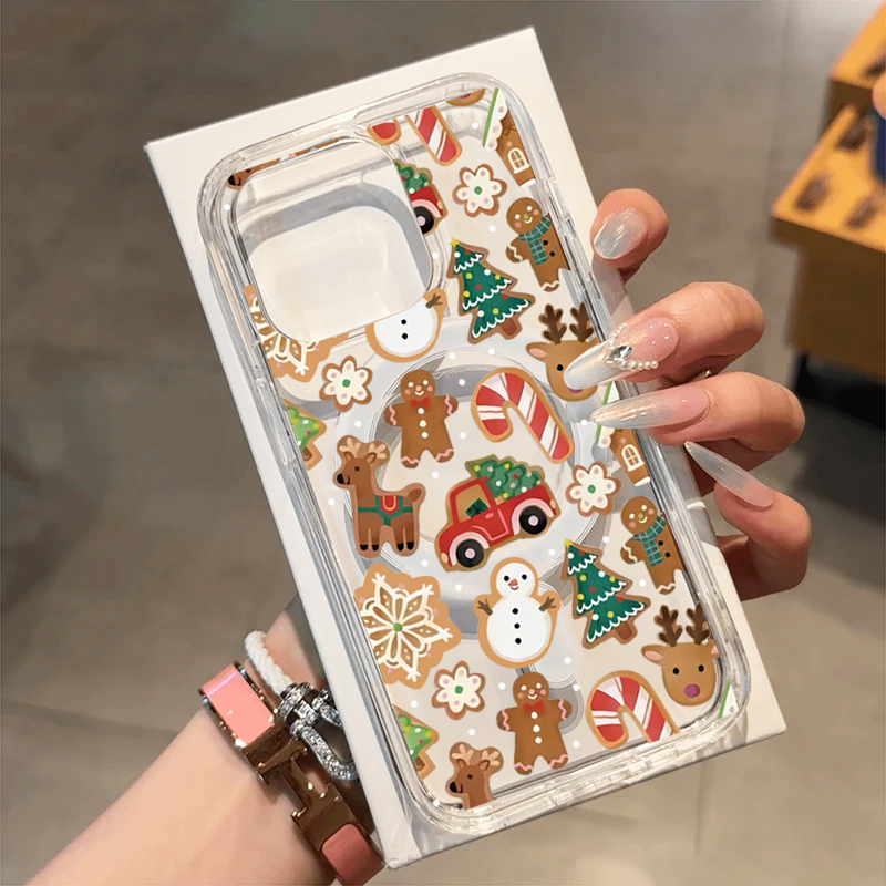 Phone Cases For Iphone 16 - Funda magnética con bonito muñeco de