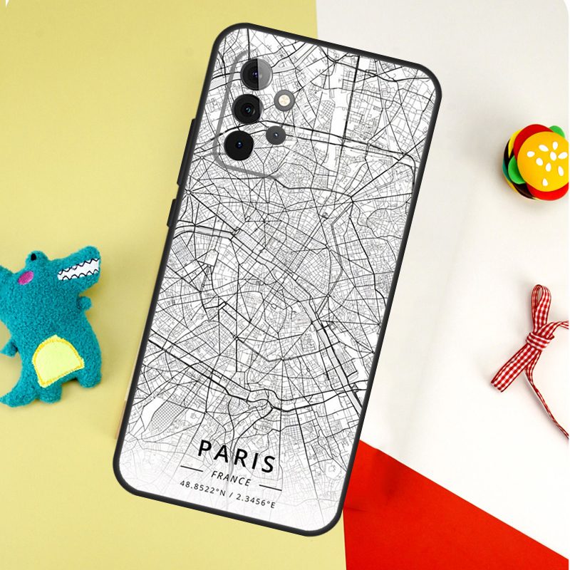 Mapa de la ciudad del boceto d - Phone Cases London reseña y precio